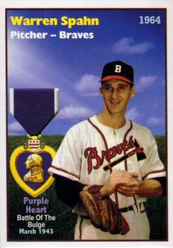 1985-05 Miller Press Baseball Goes to War Series (unlicensed) #3 Warren Spahn Front