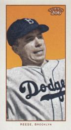 2009 Topps 206 - Mini Polar Bear #177 Pee Wee Reese Front