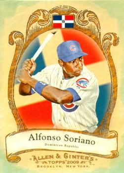 2009 Topps Allen & Ginter - National Pride #NP29 Alfonso Soriano Front