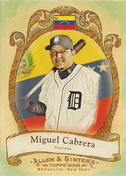 2009 Topps Allen & Ginter - National Pride #NP59 Miguel Cabrera Front