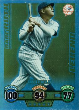 2009 Topps Attax - Gold Legends #6 Babe Ruth Front