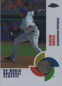 2009 Topps Chrome - World Baseball Classic #W33 David Ortiz Front