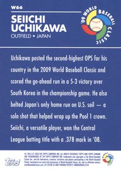 2009 Topps Chrome - World Baseball Classic #W66 Seiichi Uchikawa Back