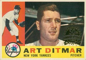 2009 Topps Heritage - 50th Anniversary Buybacks #430 Art Ditmar Front