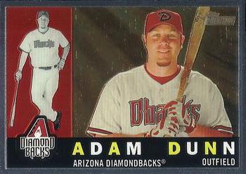 2009 Topps Heritage - Chrome #C83 Adam Dunn Front