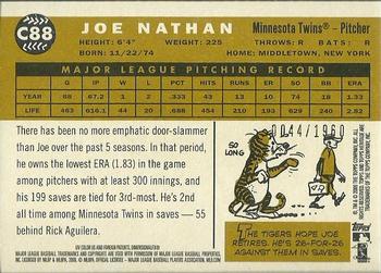 2009 Topps Heritage - Chrome #C88 Joe Nathan Back