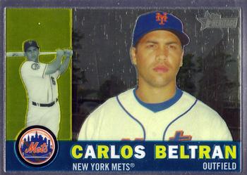 2009 Topps Heritage - Chrome #C11 Carlos Beltran Front