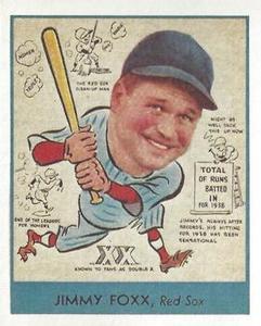 1976 TCMA Goudey Reprints #273 Jimmie Foxx Front