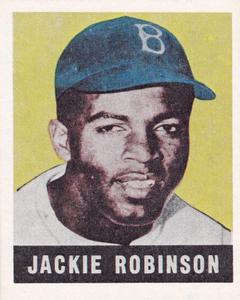 1976 TCMA Goudey Reprints #79 Jackie Robinson Front