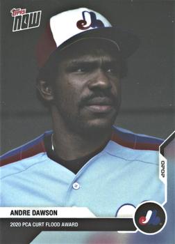 2020 Topps Now Player's Choice Awards #PCA-10 Andre Dawson Front