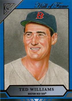 2020 Topps Gallery - Hall of Fame Gallery Blue #HOFG-3 Ted Williams Front