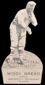 1927 Middy Bread Die Cuts #NNO Frank Snyder Front
