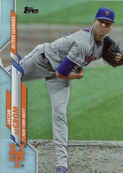2020 Topps Update - Rainbow Foil #U-92 Jacob deGrom Front