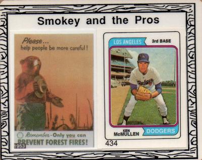 1987 Coins of America Smokey and the Pros #NNO Ken McMullen Front
