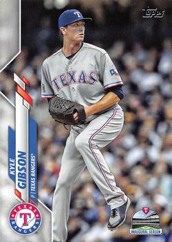 2020 Topps Update - Advanced Stat #U-26 Kyle Gibson Front