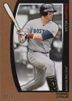 2009 Topps Unique - Bronze #60 Victor Martinez Front