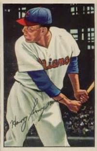 1952 Bowman #223 Harry Simpson Front