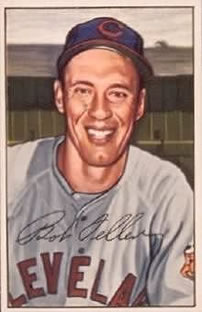1952 Bowman #43 Bob Feller Front
