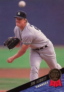 1993 Leaf #253 Jim Abbott Front