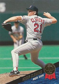 1993 Leaf #279 Roger Clemens Front