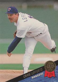 1993 Leaf #309 Craig Lefferts Front