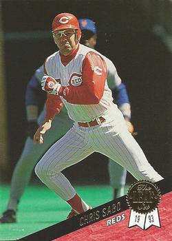 1993 Leaf #418 Chris Sabo Front