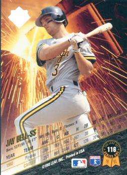 1993 Leaf #116 Jay Bell Back