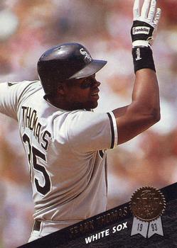 1993 Leaf #195 Frank Thomas Front