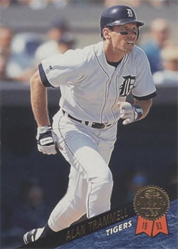 1993 Leaf #421 Alan Trammell Front