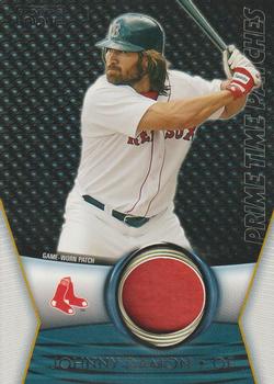 2009 Topps Unique - Prime Time Patches #PTP-37 Johnny Damon Front