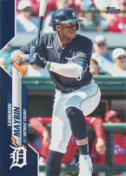 2020 Topps Update - Royal Blue #U-117 Cameron Maybin Front