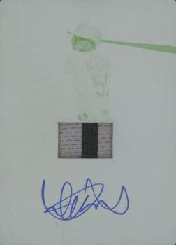 2020 Panini National Treasures - Treasured Material Signatures Printing Plates Yellow #TMS-I Ichiro Front