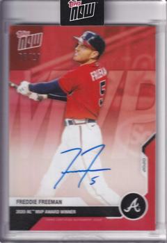 2020-21 Topps Now Off-Season - Autographs #OS-34D Freddie Freeman Front