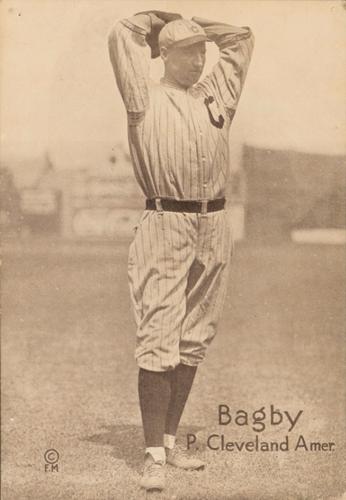 1917-20 Sporting News (M101-6) #NNO Jim Bagby Front