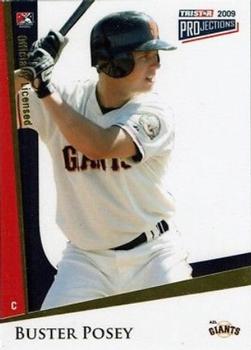 2009 TriStar PROjections - Yellow #181 Buster Posey Front
