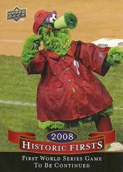 2009 Upper Deck - Historic Firsts #HF-3 First World Series Game to Be Continued Front