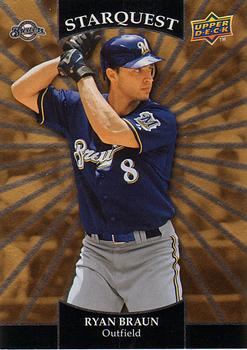 2009 Upper Deck - StarQuest Gold Rare #SQ-23 Ryan Braun Front