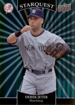 2009 Upper Deck - StarQuest Emerald Super Rare #SQ-6 Derek Jeter Front