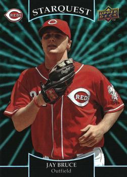 2009 Upper Deck - StarQuest Emerald Super Rare #SQ-43 Jay Bruce Front