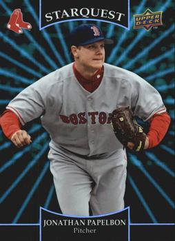 2009 Upper Deck - StarQuest Emerald Super Rare #SQ-45 Jonathan Papelbon Front