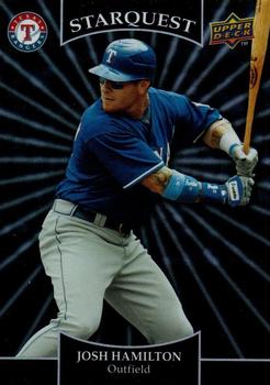 2009 Upper Deck - StarQuest Black Ultra Rare #SQ-46 Josh Hamilton Front