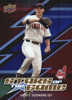 2009 Upper Deck - Stars of the Game #GG-GS Grady Sizemore Front