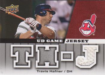 2009 Upper Deck - UD Game Jersey #GJ-TR Travis Hafner Front