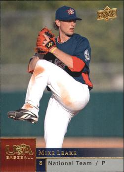 2009 Upper Deck - USA National Team #USAB-ML Mike Leake Front