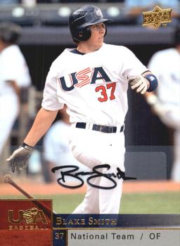 2009 Upper Deck - USA National Team Autographs #USAB-BS Blake Smith Front