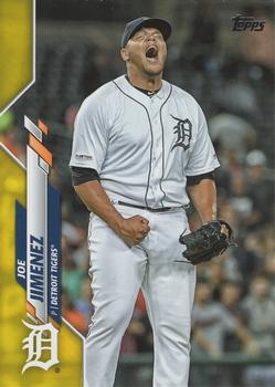 2020 Topps Update - Yellow #U-78 Joe Jimenez Front