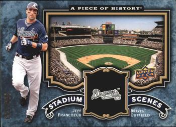 2009 Upper Deck A Piece of History - Stadium Scenes #SS-JF Jeff Francoeur Front