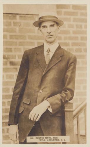 1913-15 Pinkerton Scorecards / Photocards (W530) #505 Connie Mack Front