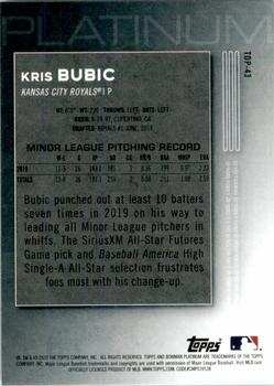 2020 Bowman Platinum - Top Prospects #TOP-43 Kris Bubic Back