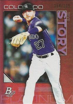 2020 Bowman Platinum - Pink #55 Trevor Story Front